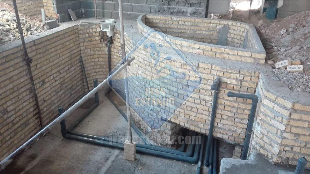 پروژه استخر و جکوزی خیابان گلخون پروژه استخر و جکوزی خیابان گلخون