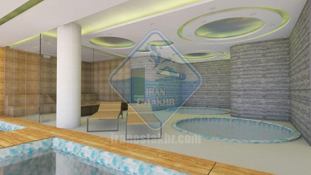 طراح و مجری پروژه آب درمانی عمومی و استخر و مجموعه آبی، کلینیک تخصصی دماوند شیراز 9