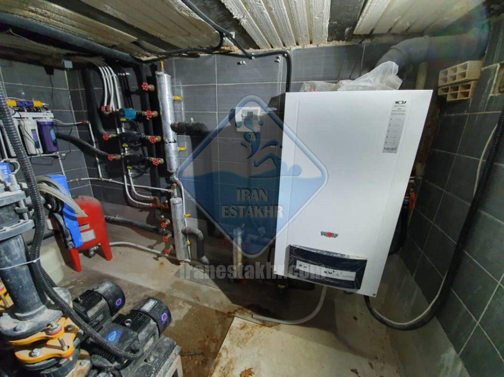 پروژه اجرای سیستم گرمایش استخر و جکوزی-دینکان پروژه اجرای سیستم گرمایش استخر و جکوزی-دینکان