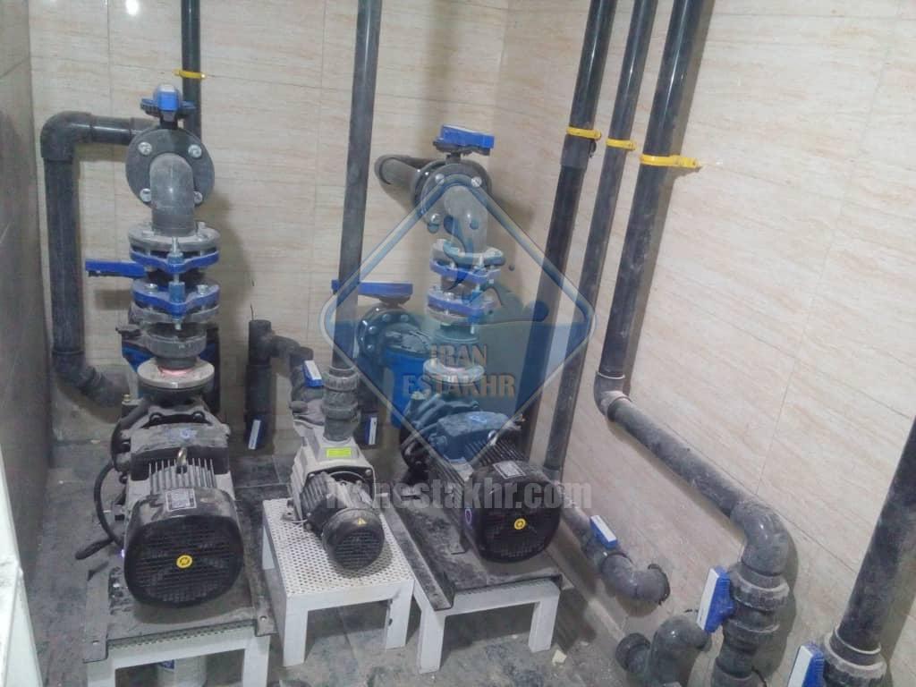 پروژه اجرای سیستم تصفیه و گرمایش موتورخانه جکوزی-شهرستان خنج 4